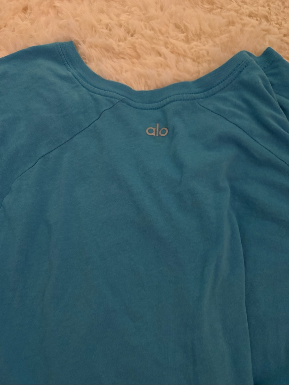 ALO Yoga Bright Teal Performance Tank